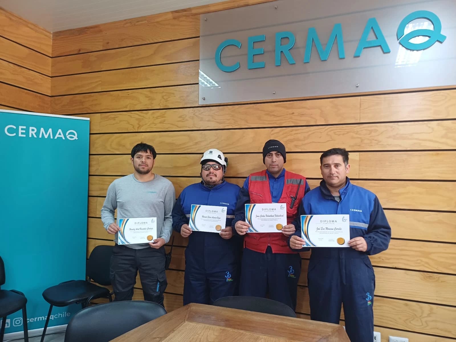 Capacitación diplomas Cermaq