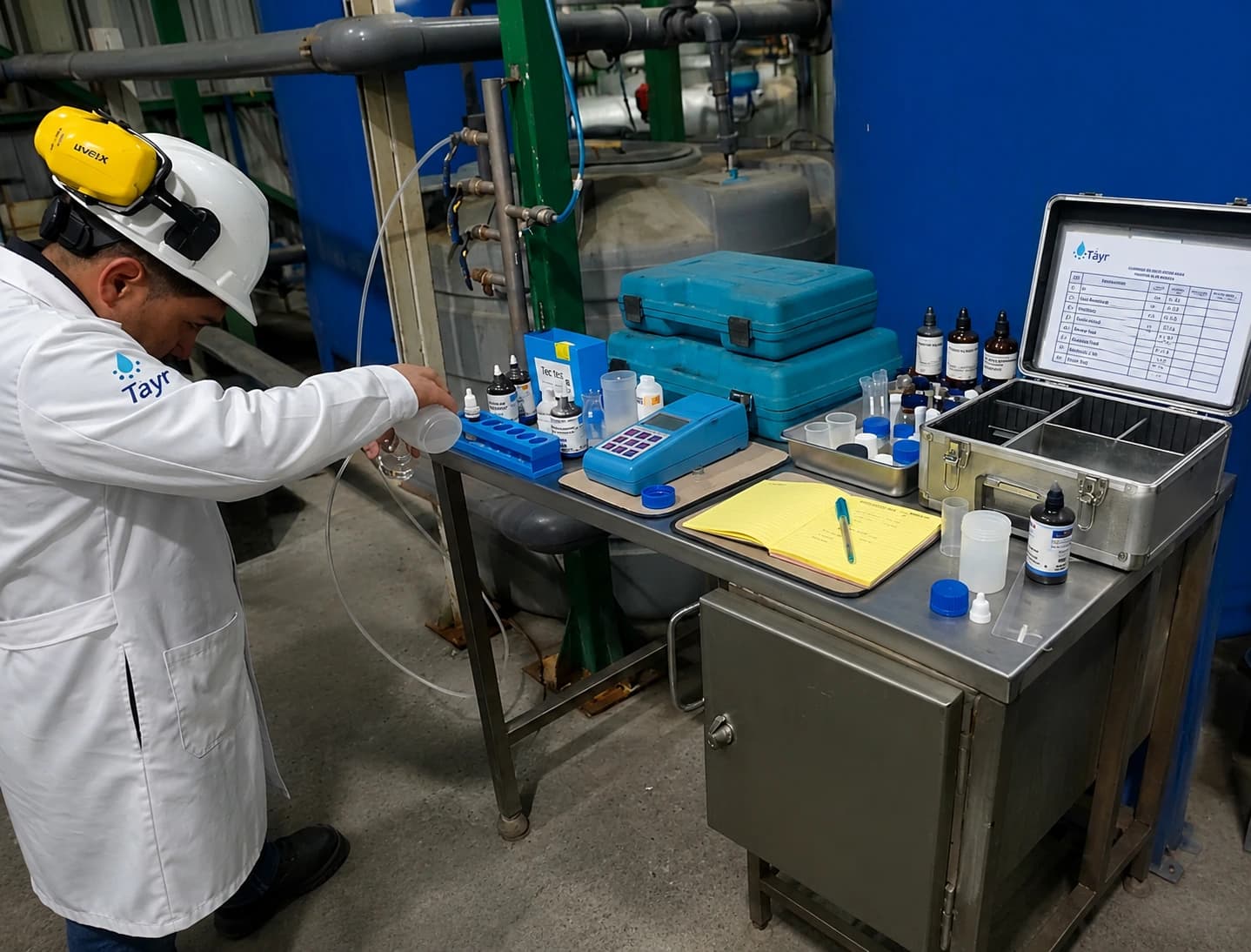 Medición calderas de vapor en terreno