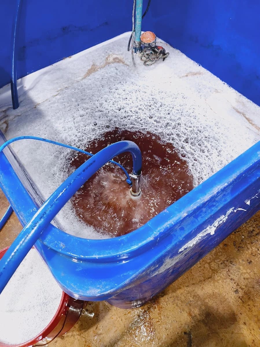 Pruebas de nanoburbujeo para mejora de tratamiento de aguas — investigación Tayr, sur de Chile